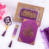 Purple Sequence Bridal Sawab-e-Jariya Hamper